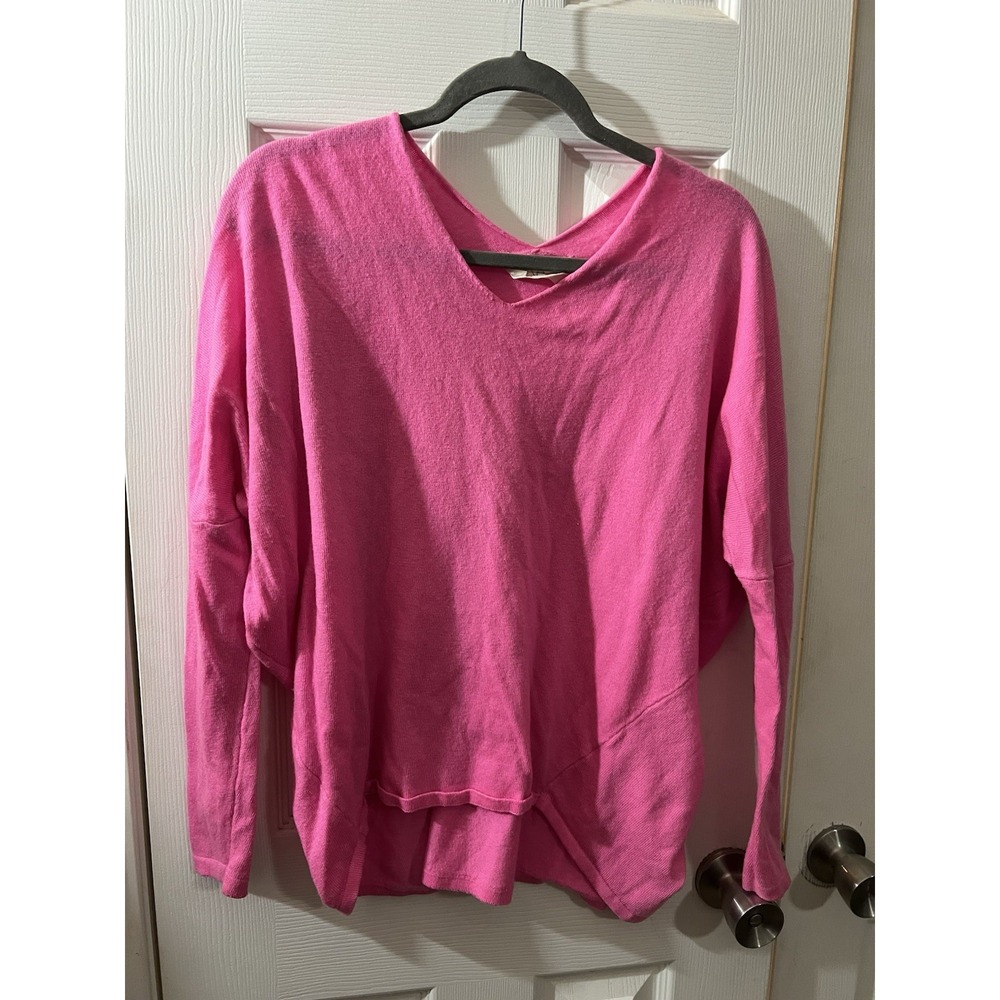 HYPED UNICORN Oversize Sweater‎ Womens Sz S/M Boutique Designer Pink
